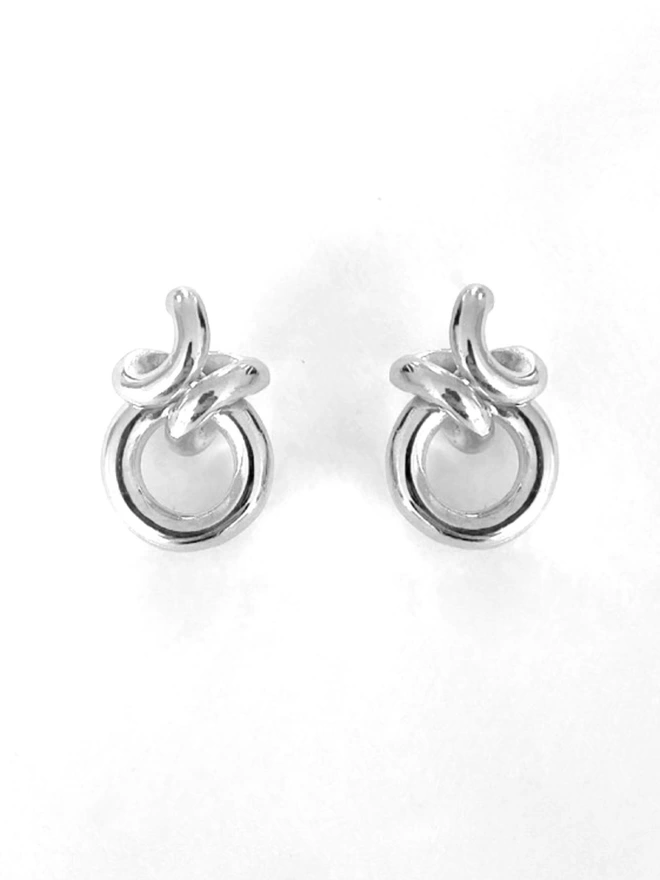 handcrafted sterling silver timeless drop earrings
