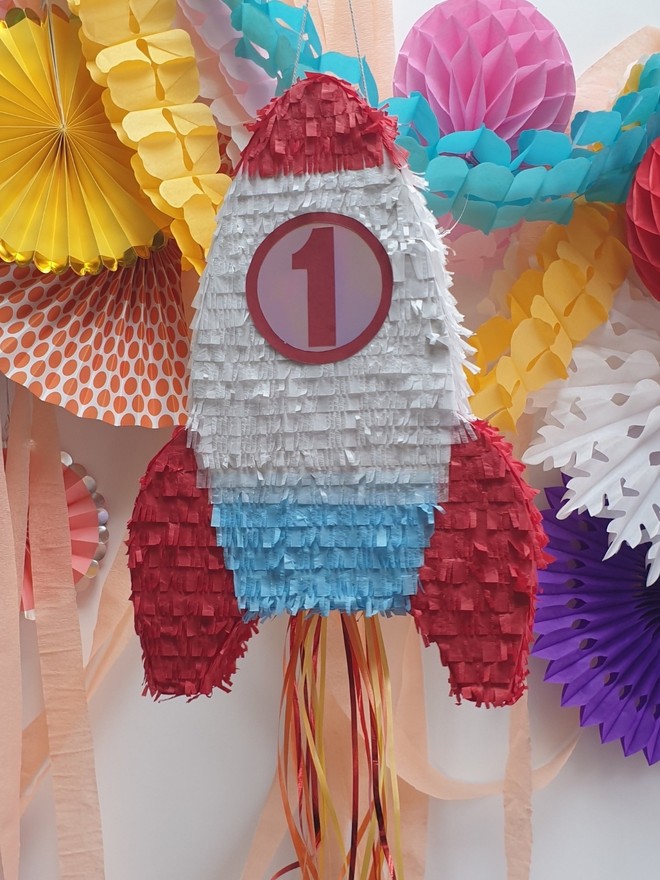 Rocket pinata