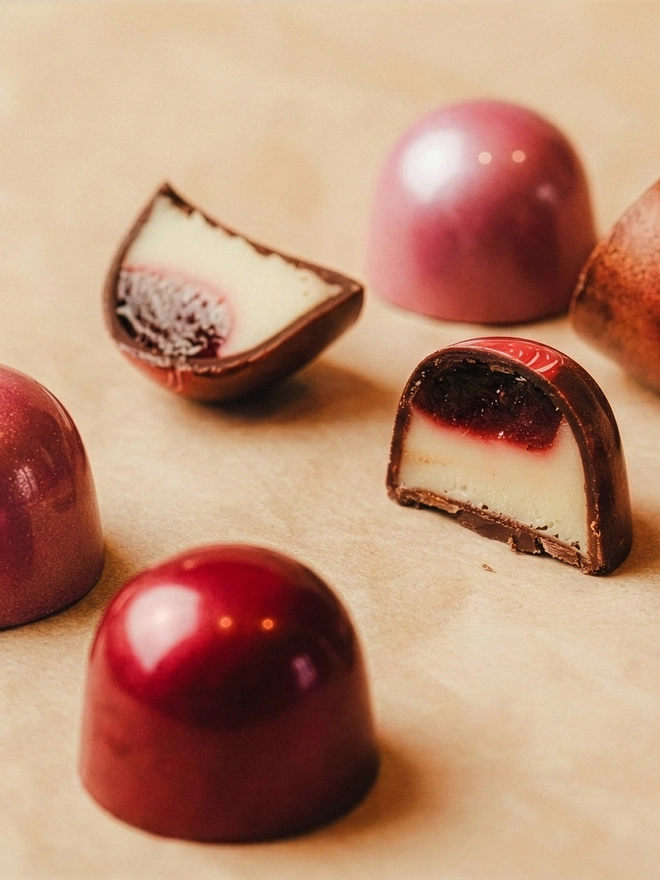 Atelier  Valentine's chocolates.