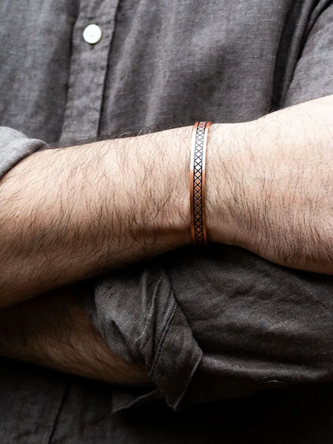 copper cuff for men