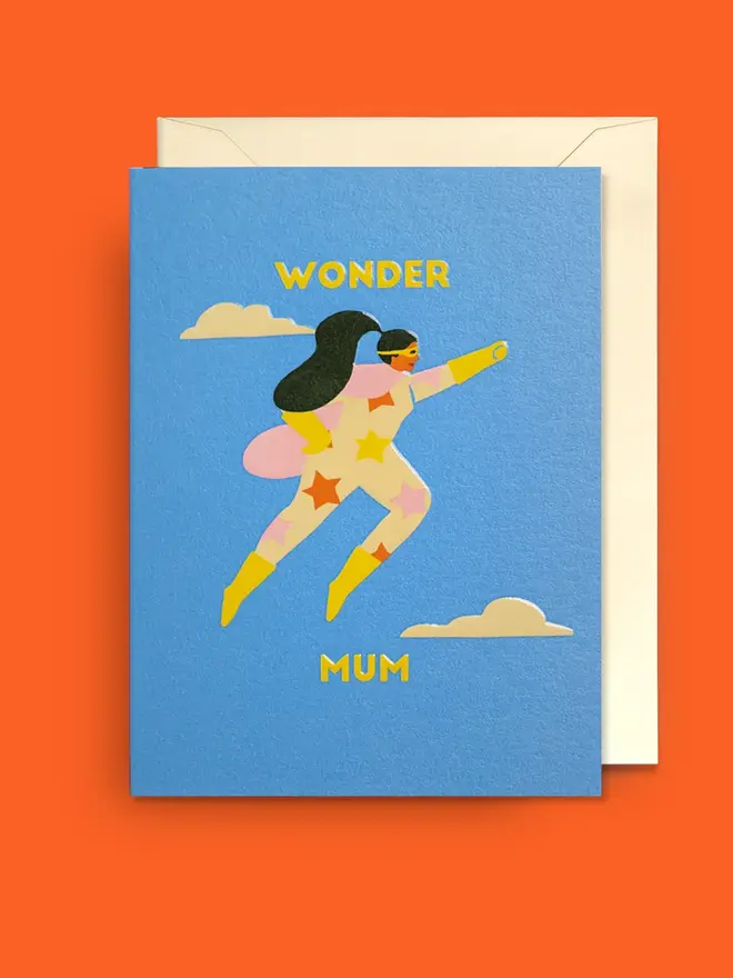 'Wonder Mum' Mini Card
