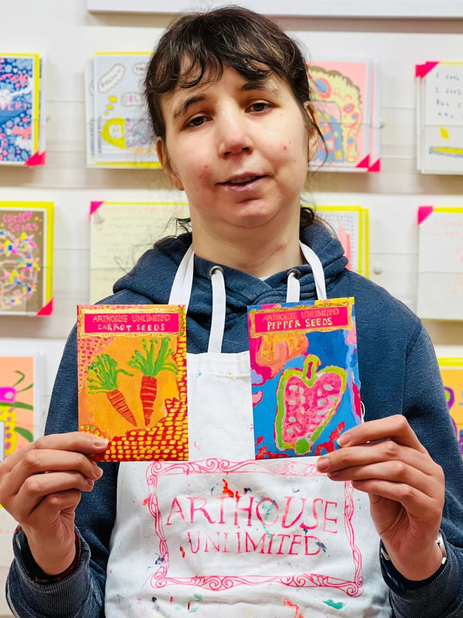 Red pepper seed packets