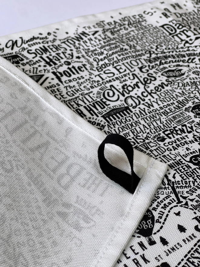 Tea towel detail