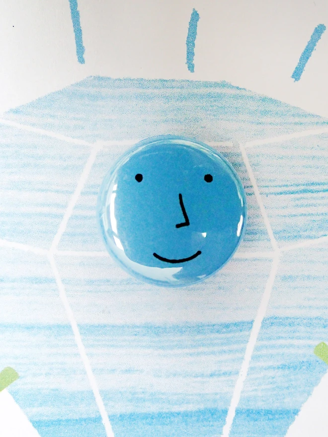 happy face card for friends and family