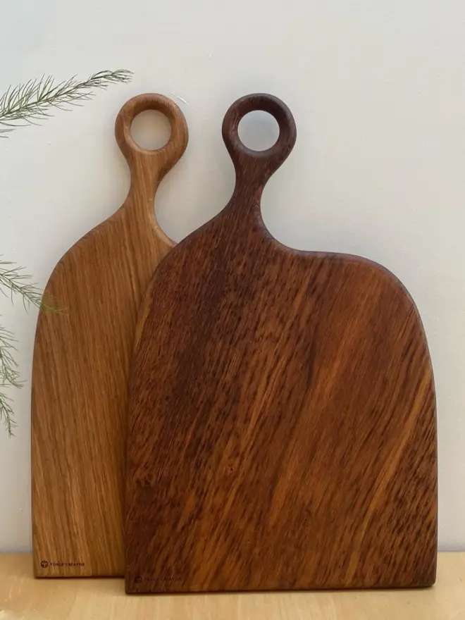 Wide Wooden Chopping Board