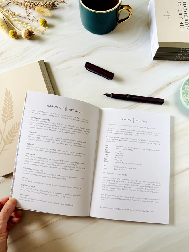 The Art of Sourdough Notebook