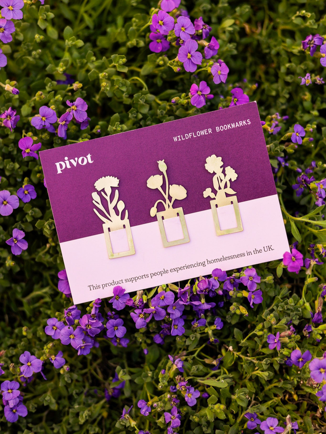 Wildflower Bookmark