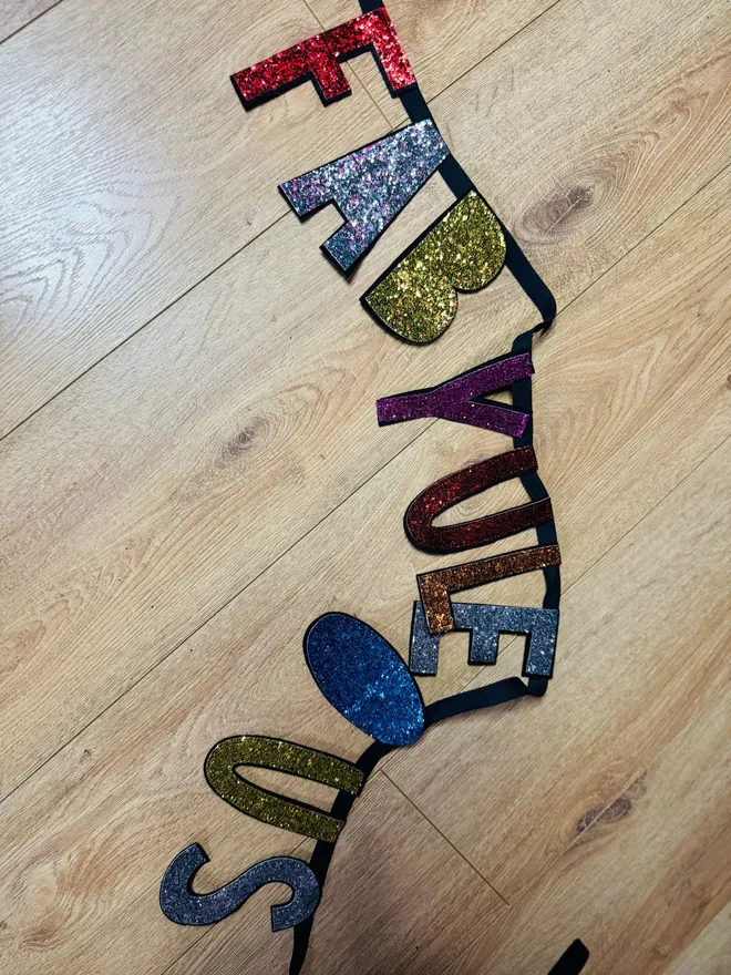 Glitter sign glitter bunting Christmas bunting merry Christmas Christmas garland glitter garland fire place garland