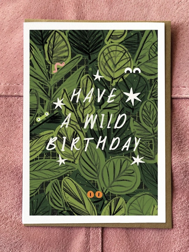 'Have A Wild Birthday' Card