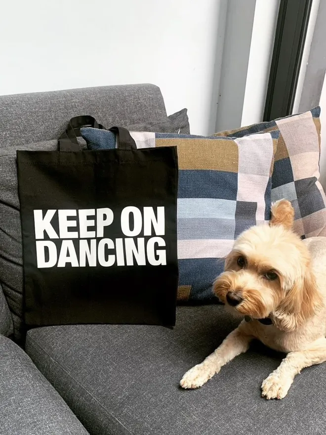 Keep On Dancing Book Bag