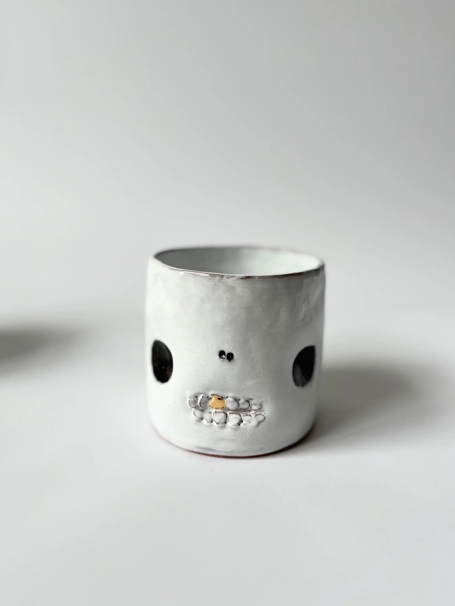 Plant Pot in the Shape of a Skull
