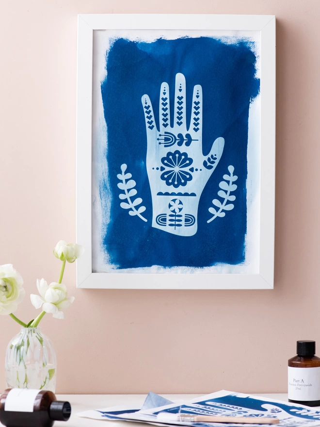 Cyanotype sun printing kit by My Papercut Forest
