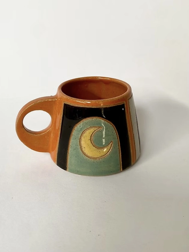 Celeste Cappuccino Cup