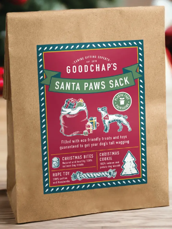 Santa Paws Sack