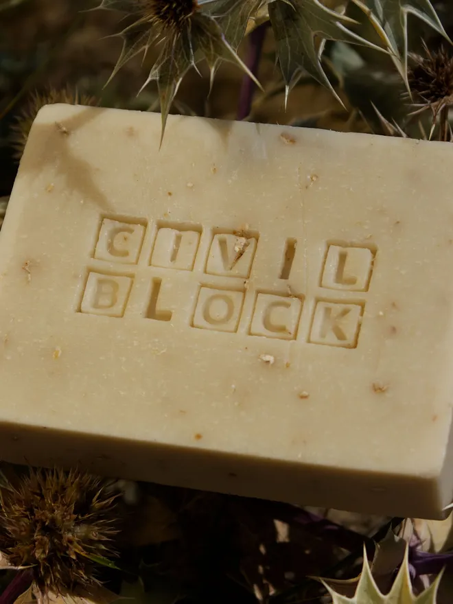 Salted Porridge Bear Block Soap Bar