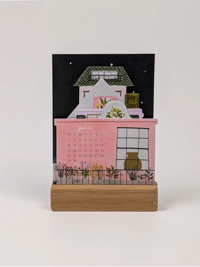 calendar, cityscape, desktop calendar, sophie kinns calendar, 2026 calendar