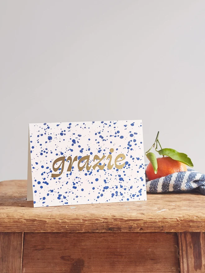 splatter-thank-you-greeting-card-with-gold-hot-foil SP-GRAZIE-GL