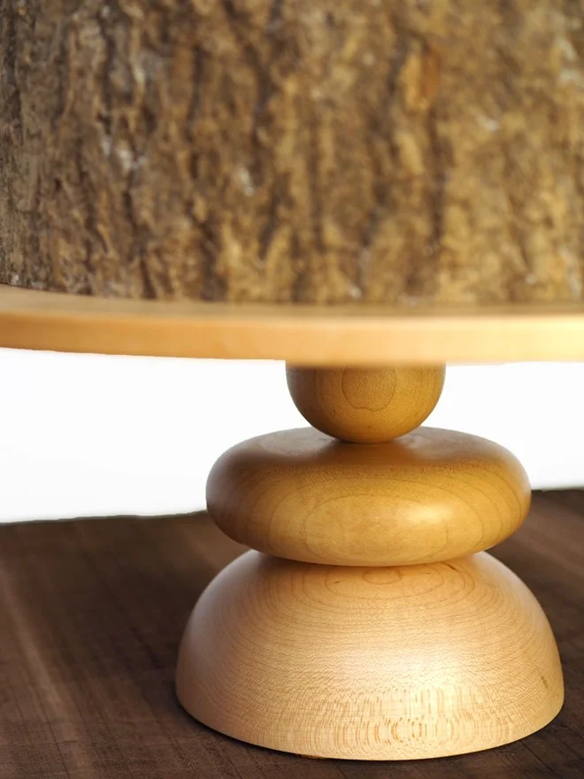 Wooden Float Cake Stand 