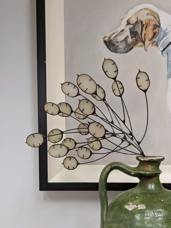 Stained Glass Flower Honesty (Lunaria)