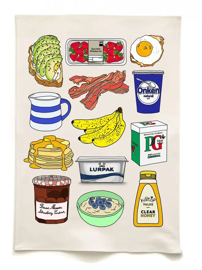 The Breakfast Tea Towel