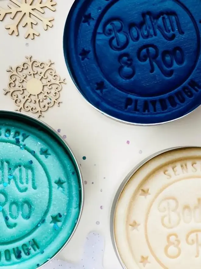 Winter Playdough (Pack Of 3)