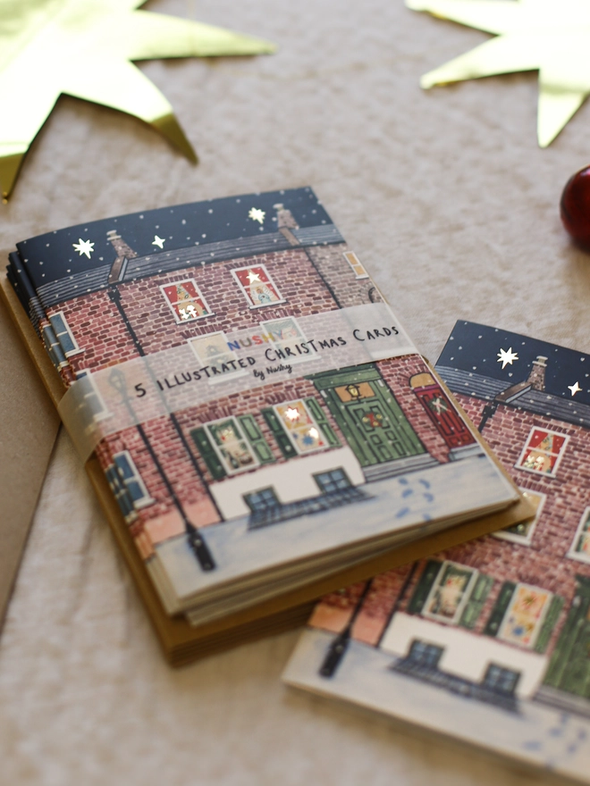 Old London Christmas card 