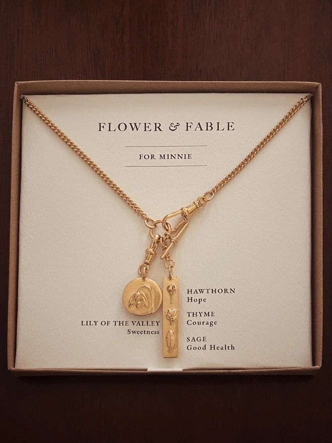 Lily Curb Watch Chain Gold