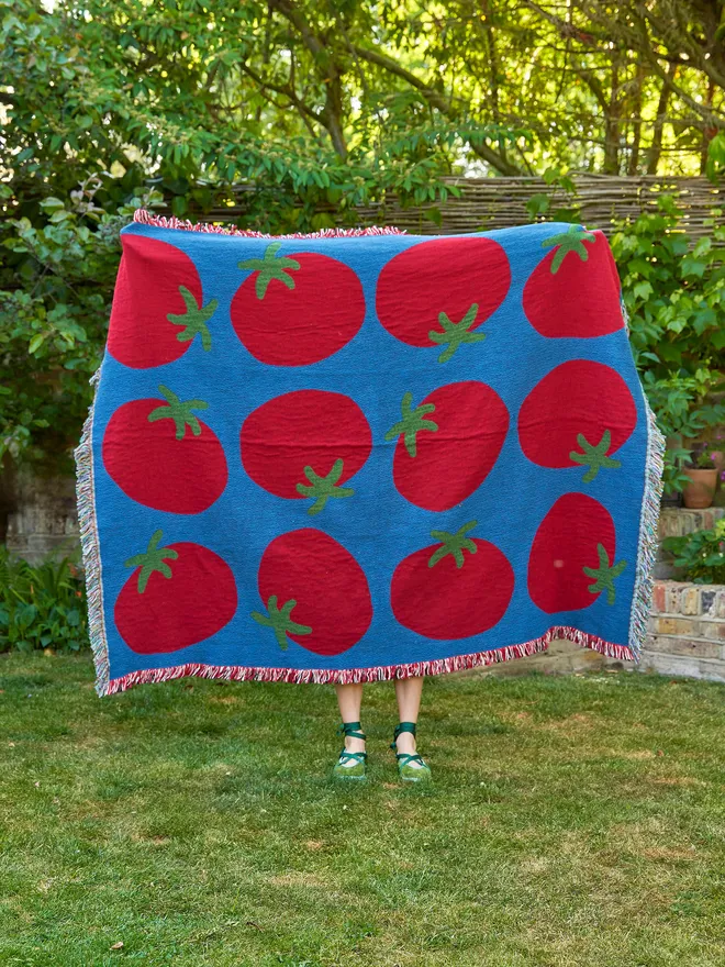 Tomato picnic blanket