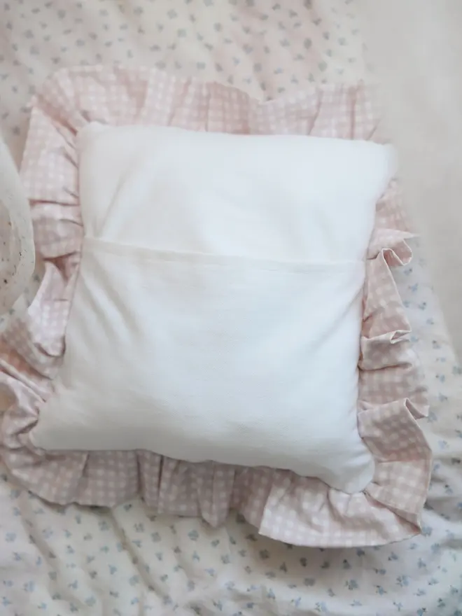 Bunny Nursery Pillow, Rabbit accent bedding, Soft bunny cushion, Girl's Room Decor, Cute Bunny Gift, Animal baby pillow,