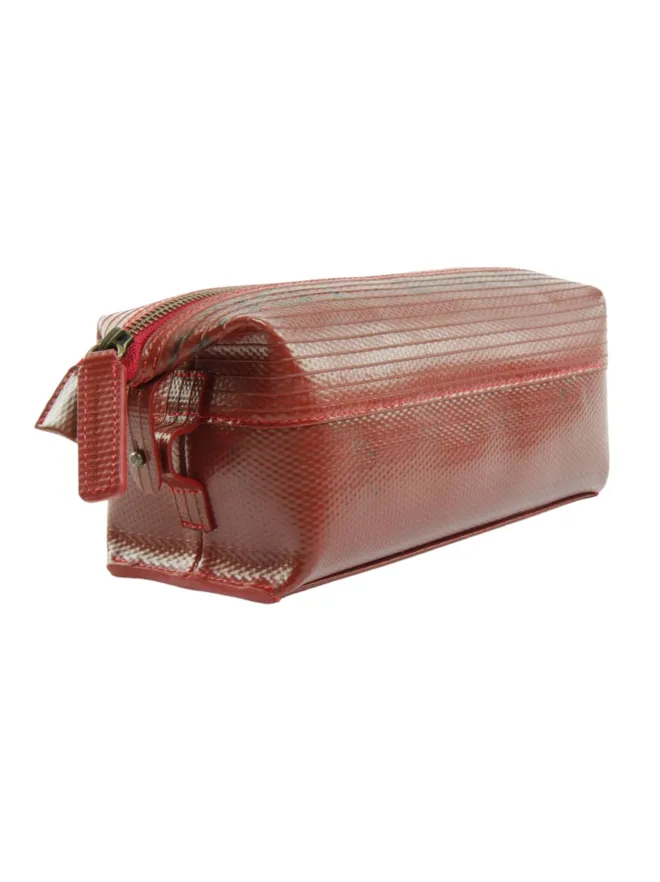Red Medium Washbag 