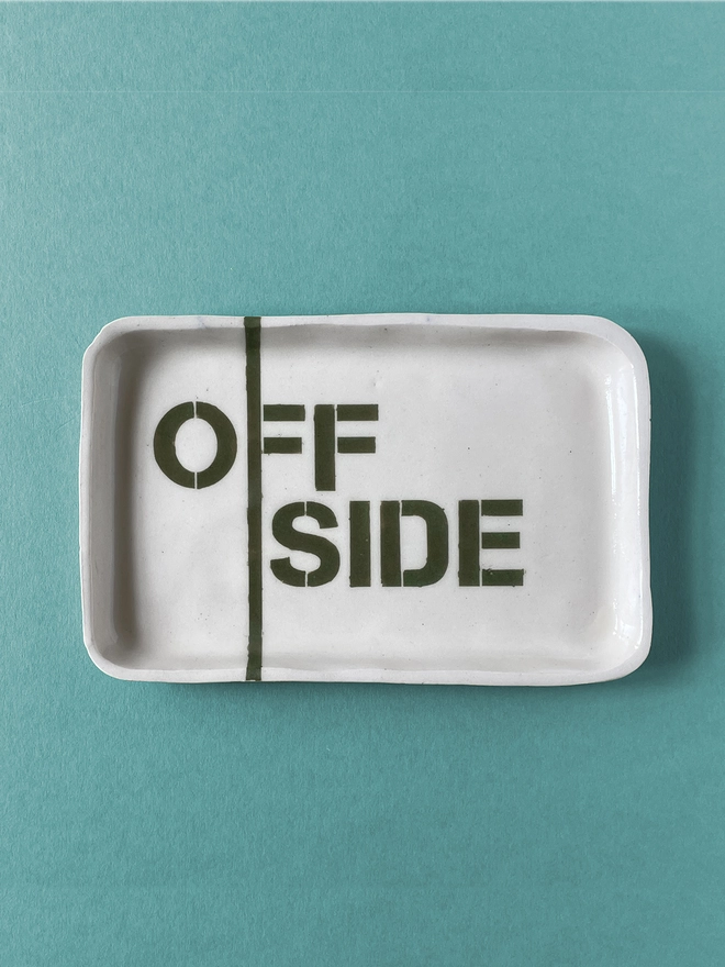 Offside plate