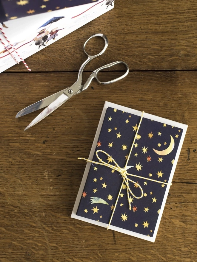 Personalised Starry Night Greetings Card