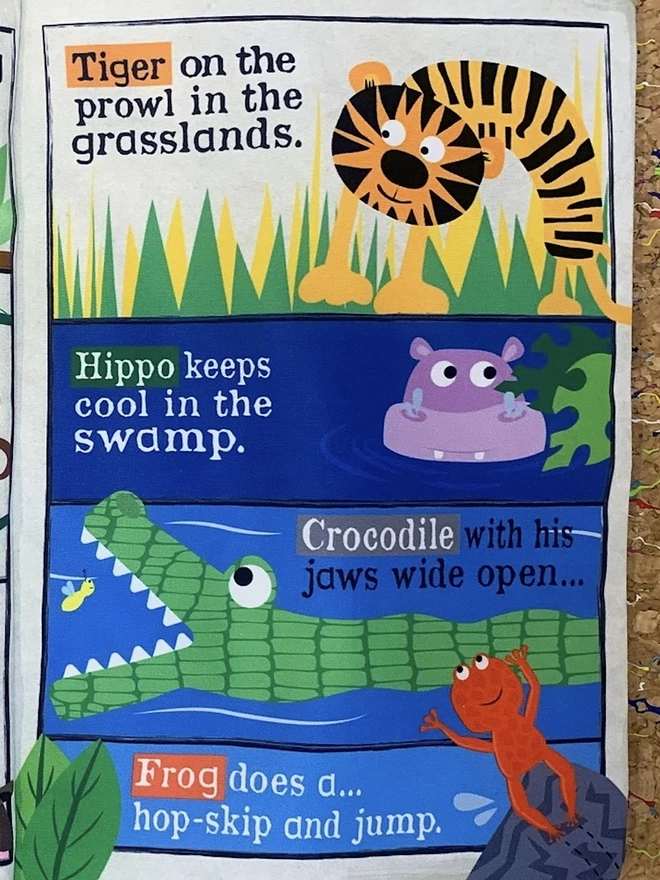 Safari Animals Rhymes Crinkly Newspaper