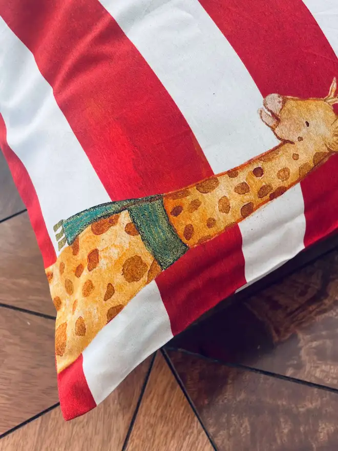 Giraffe in scarf