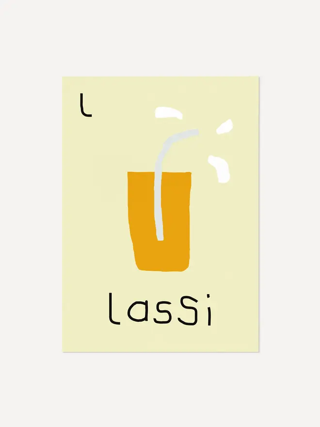 'Lassi' Print