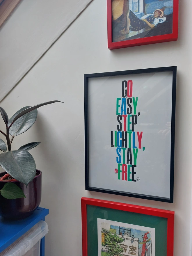 Example of Custom Letterpress Print
