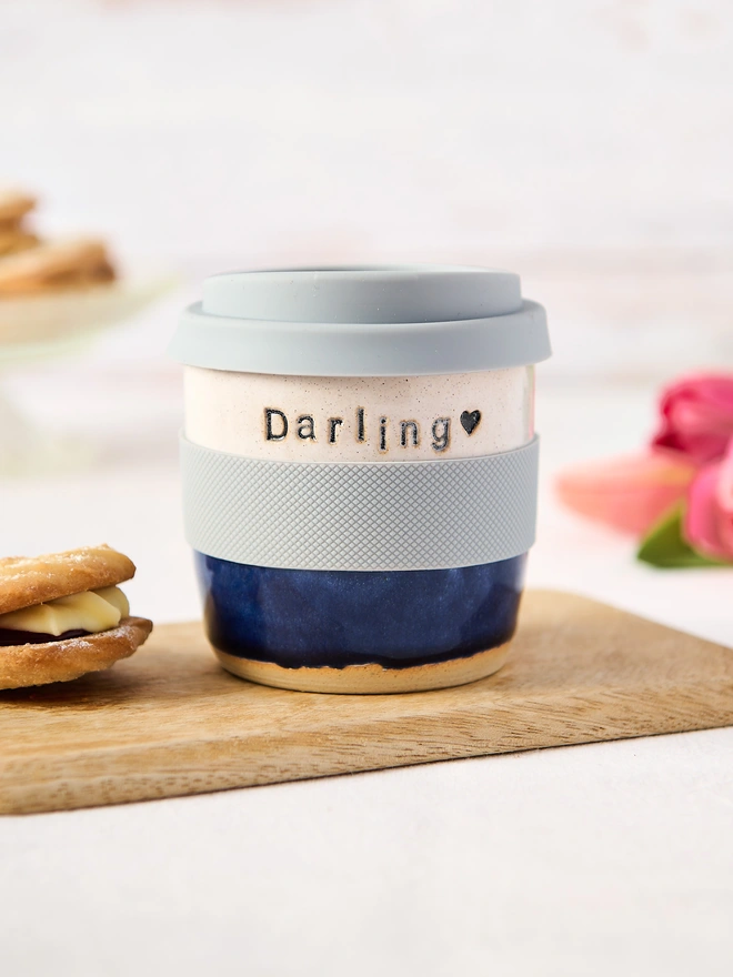 darling ceramic travel mug