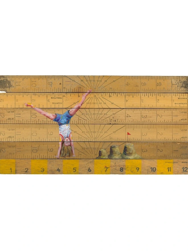 sandcastle cartwheel ruler