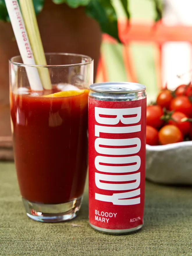 Bloody Mary Cocktail Can