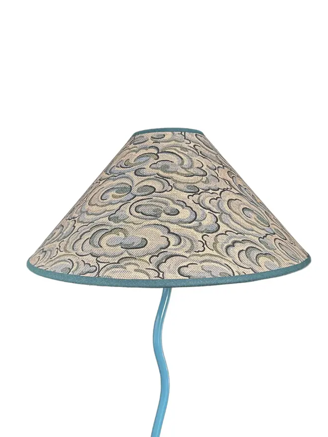 Kumo Clouds Tapered Cone Lampshade (Medium)