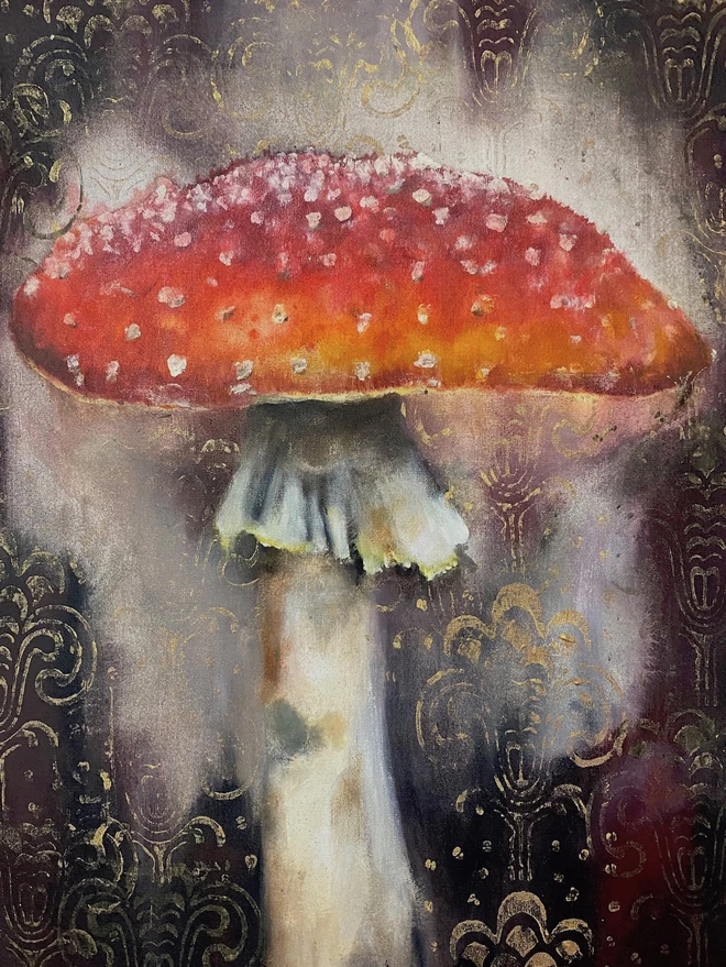 fly agaric mushroom 