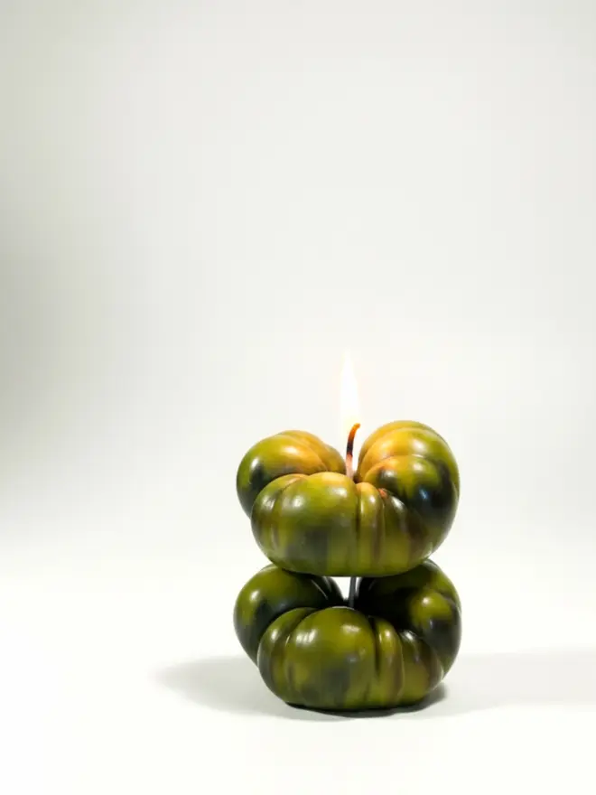 Zebra Costaluto Tomato Candle