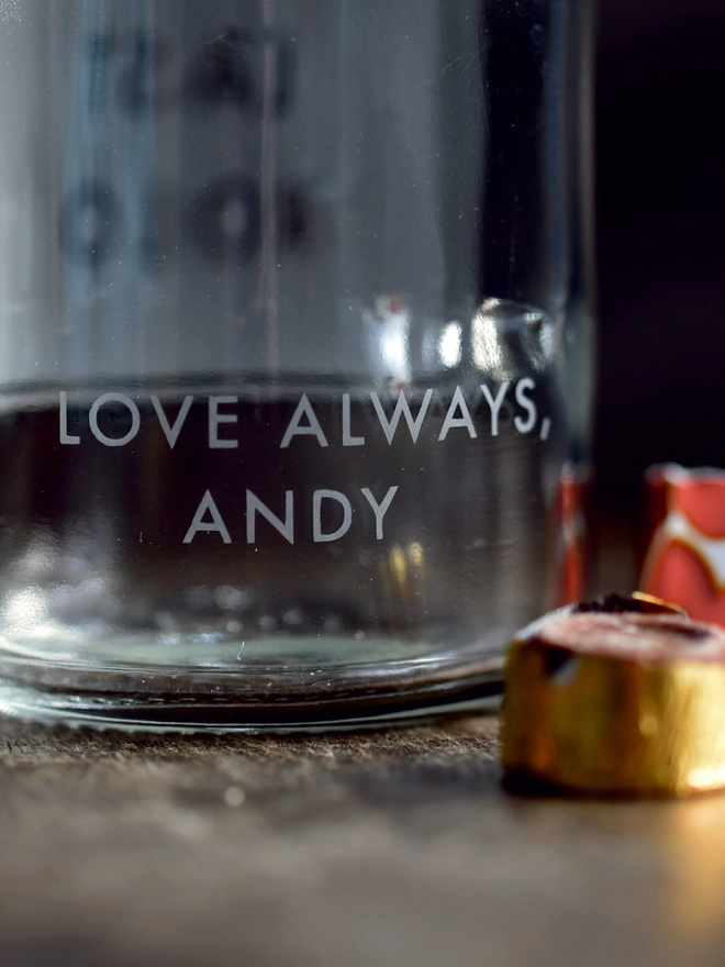 Last Rolo Personalised Jar