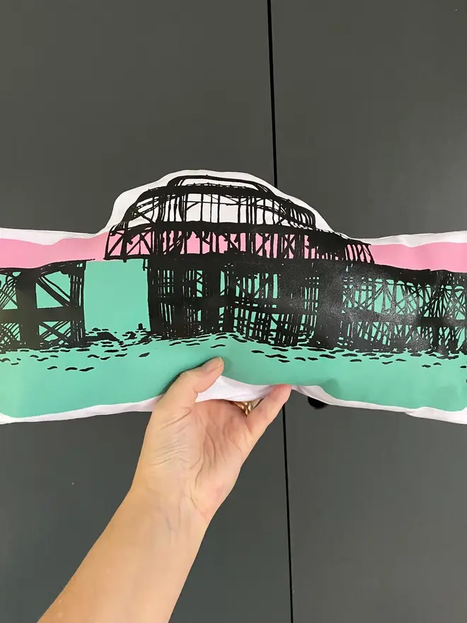 West Pier Handmade Cushion 