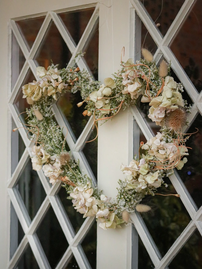 Everlasting Heart Floral Wreath