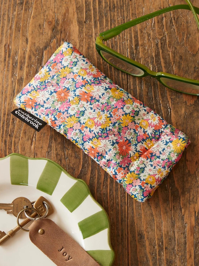 Liberty Fabric Glasses Case - Libby