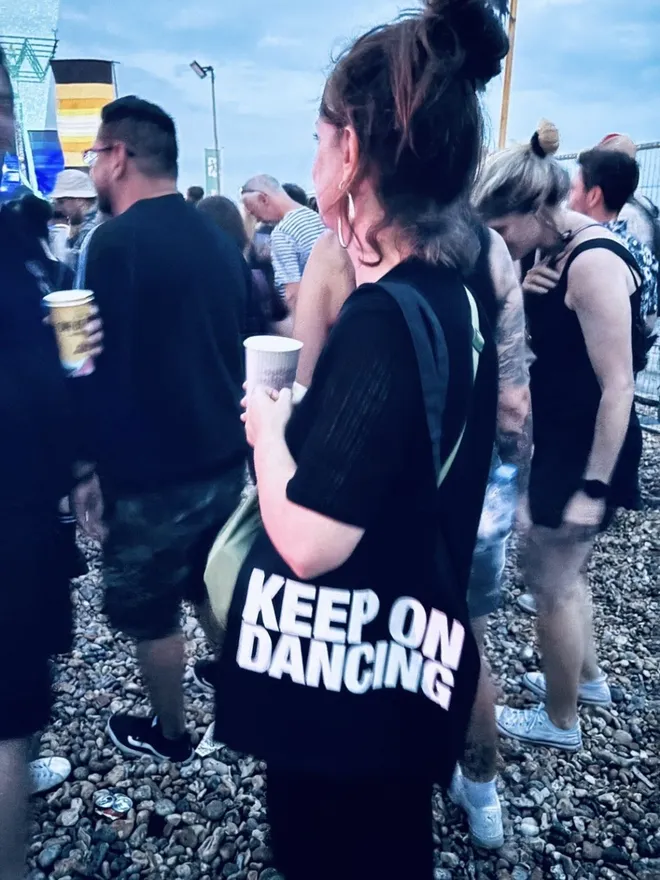 Keep On Dancing Book Bag