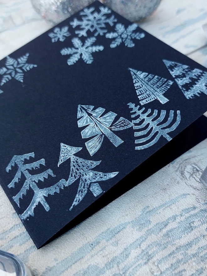 Christmas Tree Ink Stamp