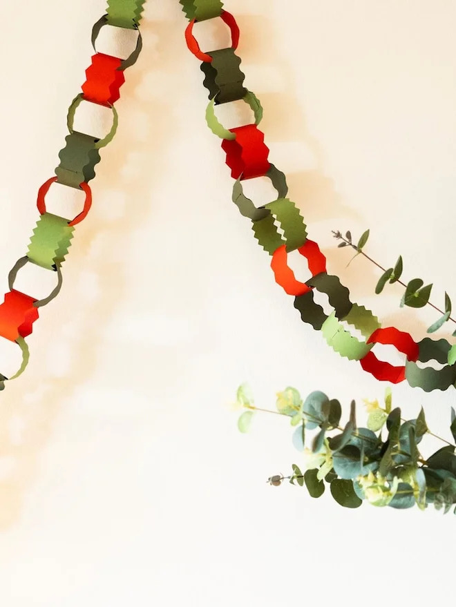 christmas paper chain
