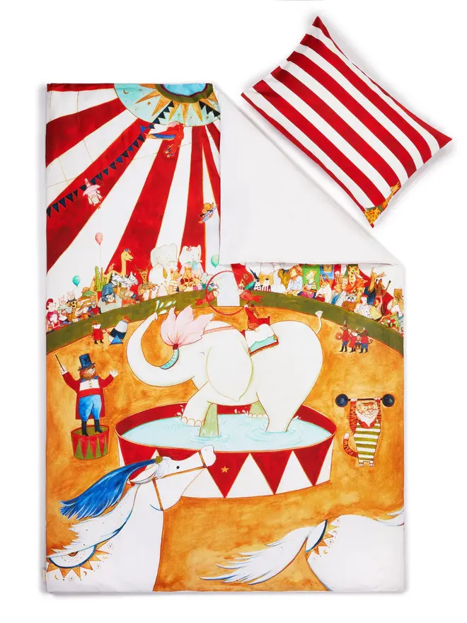 Zuri-Circus Reversible Duvet Set